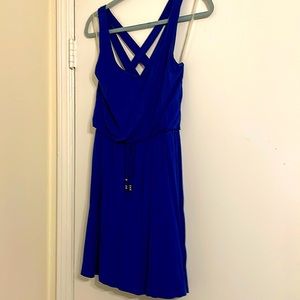 Royal Blue Mini Dress Size M
